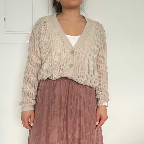 Kimchi Blue wool blend cardigan M - Picture 10 of 13